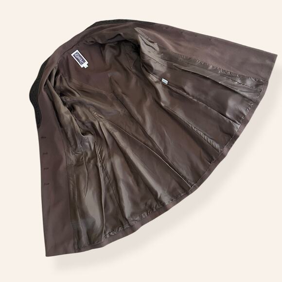 Zelda Brown Embellished Blazer Jacket Women’s Size 6 USA Darted Fit - Picture 8 of 15